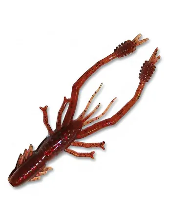Силиконови примамки Reins Ring Shrimp FW, 3", 76 мм, цвят 007, 10 бр.