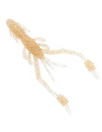 Силиконови примамки Reins Ring Shrimp FW, 3", 76 мм, цвят 010, 10 бр.