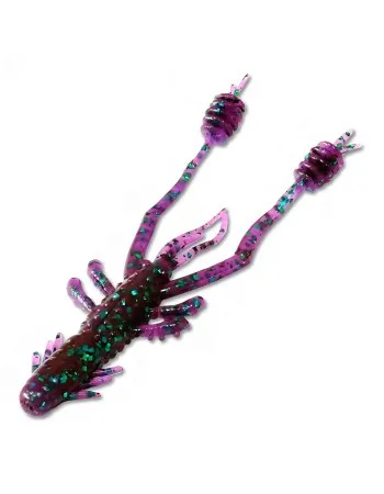Силиконови примамки Reins Ring Shrimp FW, 3", 76 мм, цвят 012, 10 бр.