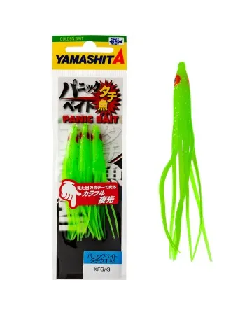 Силиконови октоподи Yamashita Panic Bait Rockfish 2.5", KFG/G, 3 бр.