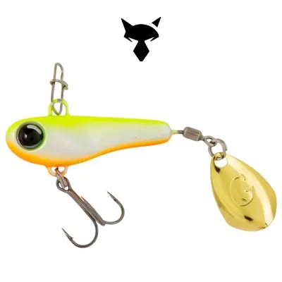 Спинер Jackall Good Meal Spin, цвят Yellow Chart