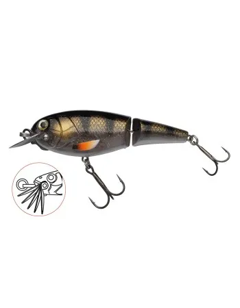 Двуделен плаващ воблер Abu Garcia Beast Hi-Lo Jointed Floating, 90 мм, 22.4 г, Bronze Bomber