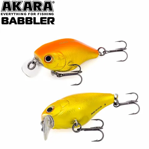 Воблер за кефал Akara Babbler 40F, 3 г, цвят A86