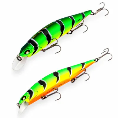Воблер Akara Best Minnow 100SP, 100 мм, 15 г, цвят A107