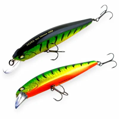Воблер Akara Best Minnow 100SP, 100 мм, 15 г, цвят A99