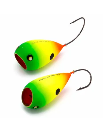 Воблер-попер Akara Crazy Egg 55F, 55 мм, 14 г, цвят A21