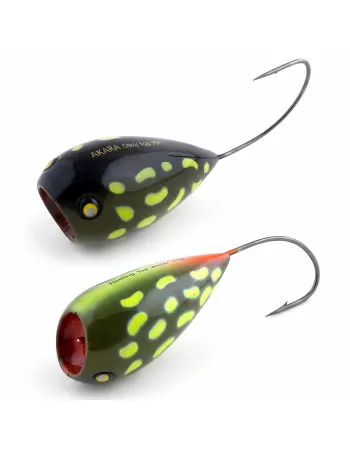 Воблер-попер Akara Crazy Egg 55F, 55 мм, 14 г, цвят A35