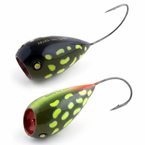 Воблер-попер Akara Crazy Egg 55F, 55 мм, 14 г, цвят A35
