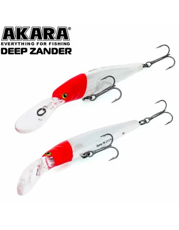 Плаващ воблер Akara Deep Zander F, 90 мм, 12 г, цвят A52