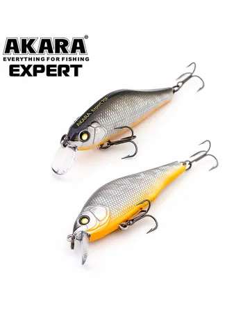 Плаващ воблер Akara Expert F, 70 мм, 9 г, цвят А83
