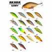 Akara Goby 65F 6.5 см 8 г, цвят A117 - плаващ / floating воблер за щука
