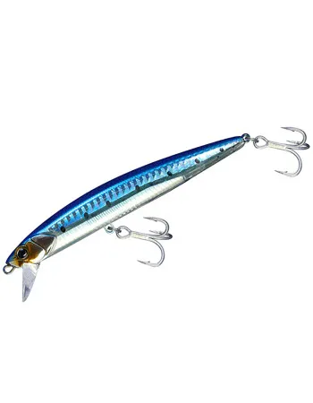 Потъващ морски воблер Jackall BigBacker Anchopeed SlimLong 120 мм, 35 г, Iwashi