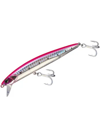Потъващ морски воблер Jackall BigBacker Anchopeed SlimLong 120 мм, 35 г, Pink Back Iwashi