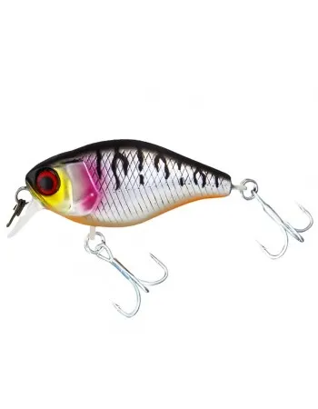 Плаващ воблер Jackall Chubby F, 38 мм, 4 г, цвят UV Mat Silver Tiger