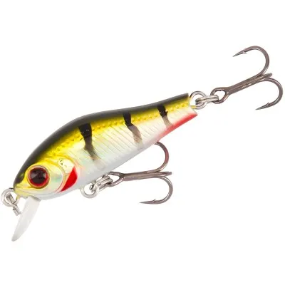 Плаващ воблер за кефал, костур и мъздруга Mikado ProMinnow F 35 мм, 2 г, цвят GP