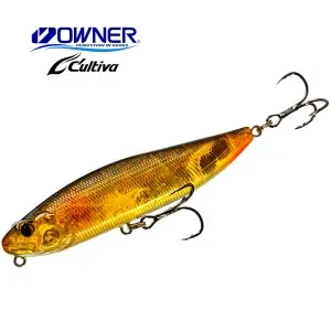 Воблер-уолкър Owner Cultiva Tango Dancer, 95 мм, 11 г, цвят 01 Gold Shad
