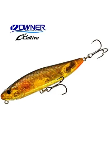 Воблер-уолкър Owner Cultiva Tango Dancer, 95 мм, 11 г, цвят 01 Gold Shad