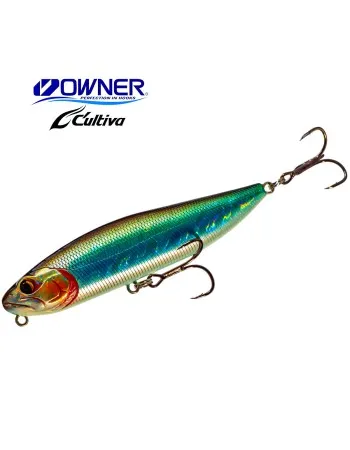Воблер-уолкър Owner Cultiva Tango Dancer, 115 мм, 25 г, цвят 02 Black Pearl