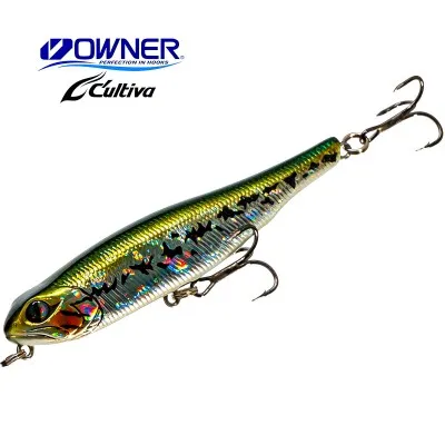 Воблер-уолкър Owner Cultiva Tango Dancer, 95 мм, 11 г, цвят 13 Baby Bass