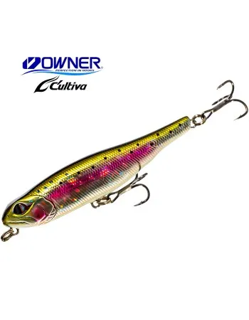 Воблер-уолкър Owner Cultiva Tango Dancer, 95 мм, 11 г, цвят 27 Rainbow Trout
