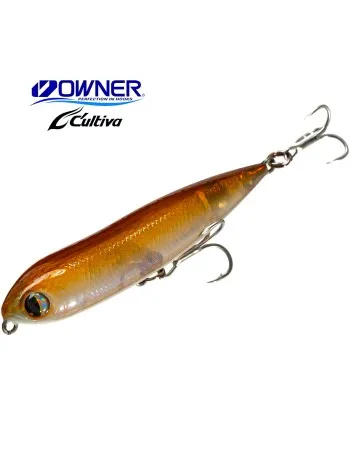 Воблер - уолкър Owner Cultiva Zip N Ziggy, 80 мм, 7.5 г, цвят 47 Ghost Shiner