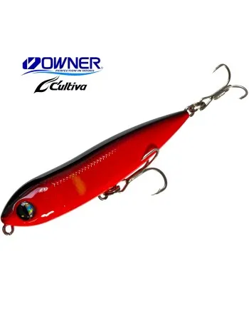Воблер - уолкър Owner Cultiva Zip N Ziggy, 80 мм, 7.5 г, цвят 56 Red Shiner