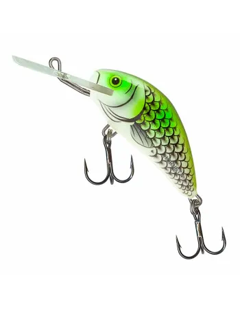 Плаващ воблер Salmo Hornet 35 мм, 2.2 г, цвят Olive Hot Spot