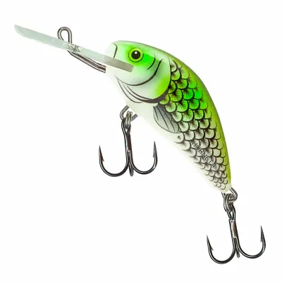 Плаващ воблер Salmo Hornet 35 мм, 2.2 г, цвят Olive Hot Spot