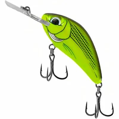 Плаващ воблер Salmo Rattlin' Hornet 35 мм, 3.1 г, цвят Chartreuse