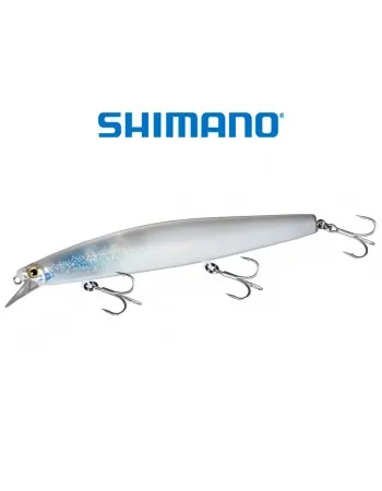 Плаващ морски воблер Shimano Exsence Silent Assassin, Flash Boost 129 мм, 24 г, 010 ST White