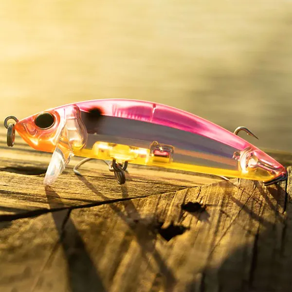 Плаващ воблер Yo-Zuri 3D Inshore Surface Minnow F, 90 мм, 11 г, цвят GHIW — снимка 3