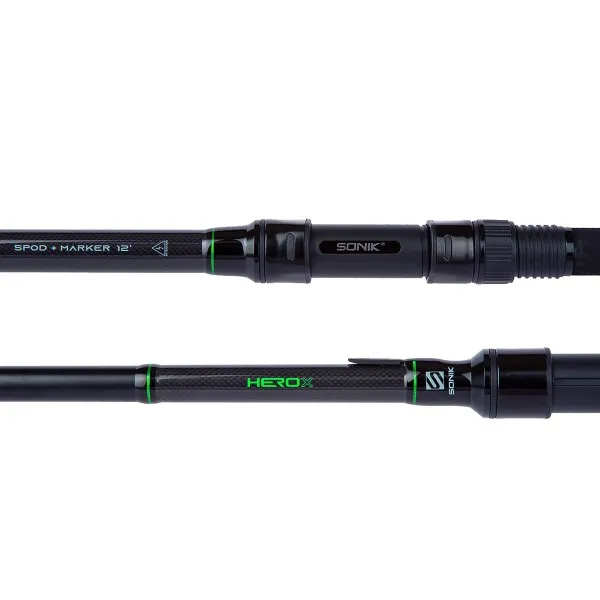 Спод - маркер въдица Sonik HeroX Spod & Marker 3.60 м, 5 lb, 2 части — снимка 8