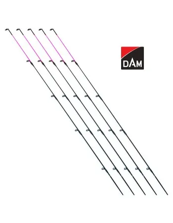 Резервен карбонов връх за фидер въдица DAM Nanoflex Feeder, 1.5 oz