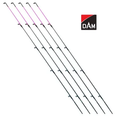 Резервен карбонов връх за фидер въдица DAM Nanoflex Feeder, 1.5 oz