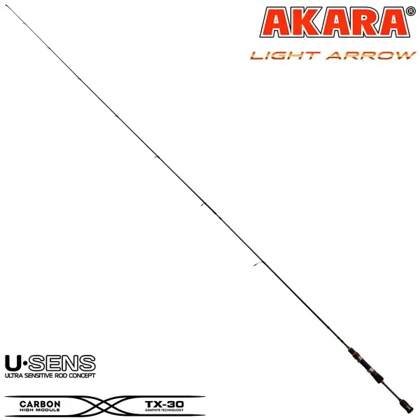 Спининг въдица Akara Light Arrow 622 UL 1.88 м, 0.8-5 г — снимка 3
