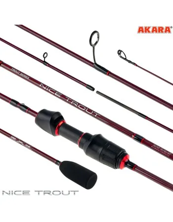 Спининг въдица Akara Nice Trout 682 UL 2.05 м, 0.5-3 г