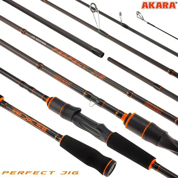 Спининг въдица Akara Perfect JIG 802 M 2.4 м, 10-37 г — снимка 1