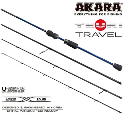 Спининг въдица Akara Teuri Travel 764 M 2.28 м, 7-21 г