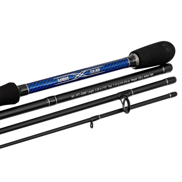 Спининг въдица Akara Teuri Travel 764 ML 2.28 м, 4-17 г — снимка 3