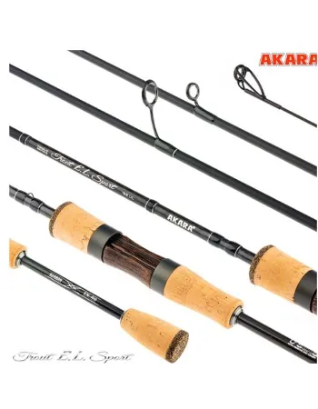 Спининг въдица Akara Trout EL Sport 662 UL 1.98 м, 0.5-4.5 г