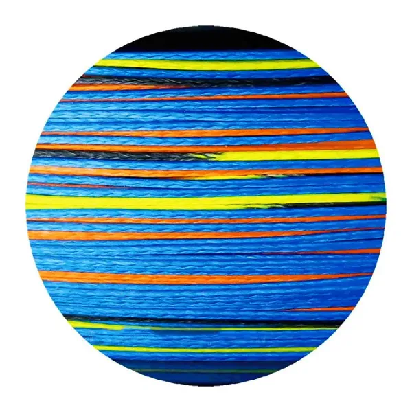 Плетено влакно Owner Kizuna x8 Multicolor, 150 м — снимка 2