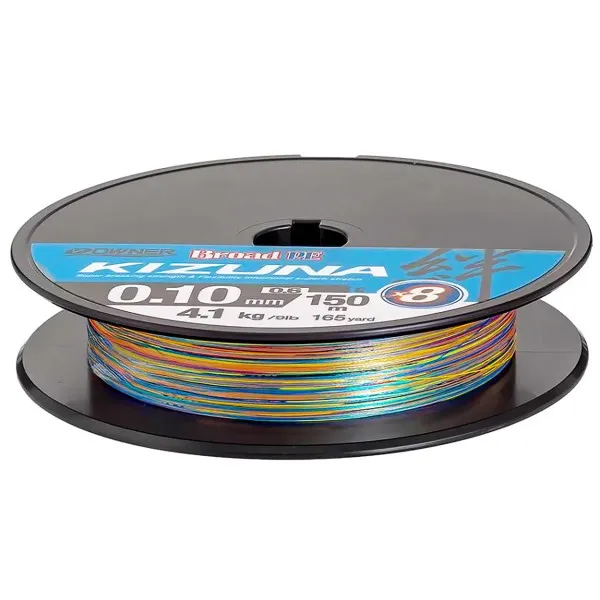 Плетено влакно Owner Kizuna x8 Multicolor, 150 м — снимка 3