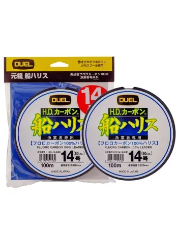 Флуорокарбон Duel H.D.Carbon Fluorocarbon, 100 м