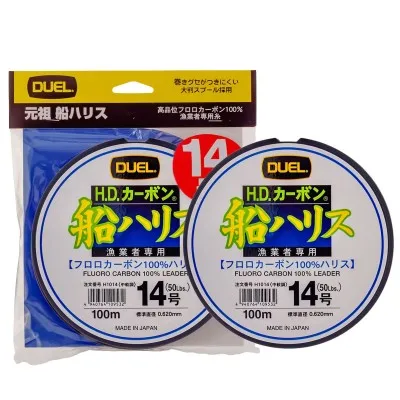 Флуорокарбон Duel H.D.Carbon Fluorocarbon, 100 м