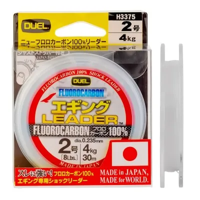 Флуорокарбонов лидер DUEL 100% Fluorocarbon, 30 м