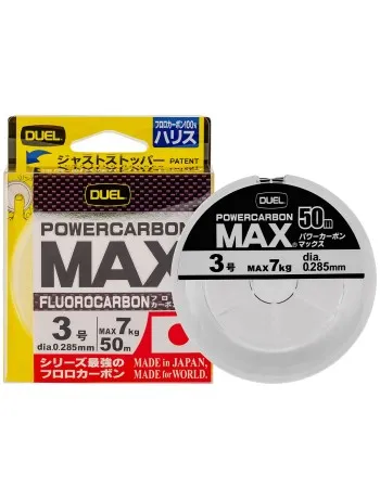 Флуорокарбон DUEL Powercarbon MAX, 50 м