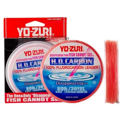 Флуорокарбон за поводи Yo-Zuri H.D. Carbon Pink