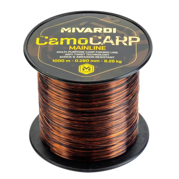 Шаранско влакно Mivardi Camo Carp Mainline 1000 м — снимка 3