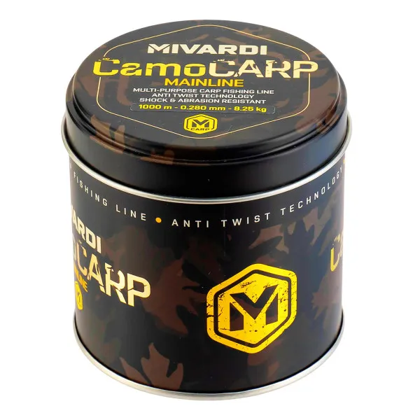 Шаранско влакно Mivardi Camo Carp Mainline 1000 м — снимка 4