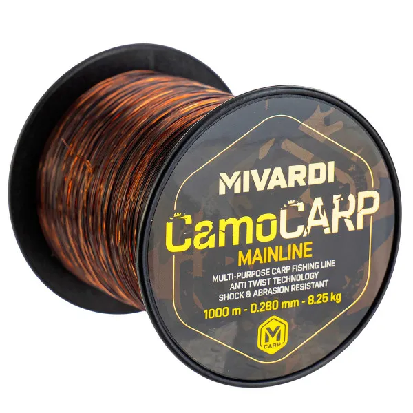 Шаранско влакно Mivardi Camo Carp Mainline 1000 м — снимка 5